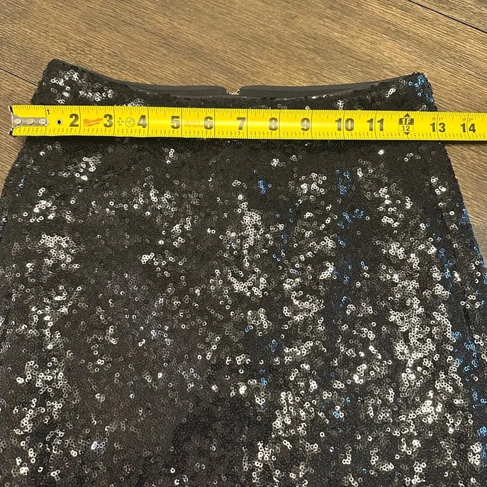 Kate Spade Black Sequin Pencil Skirt - Picture 5 of 6